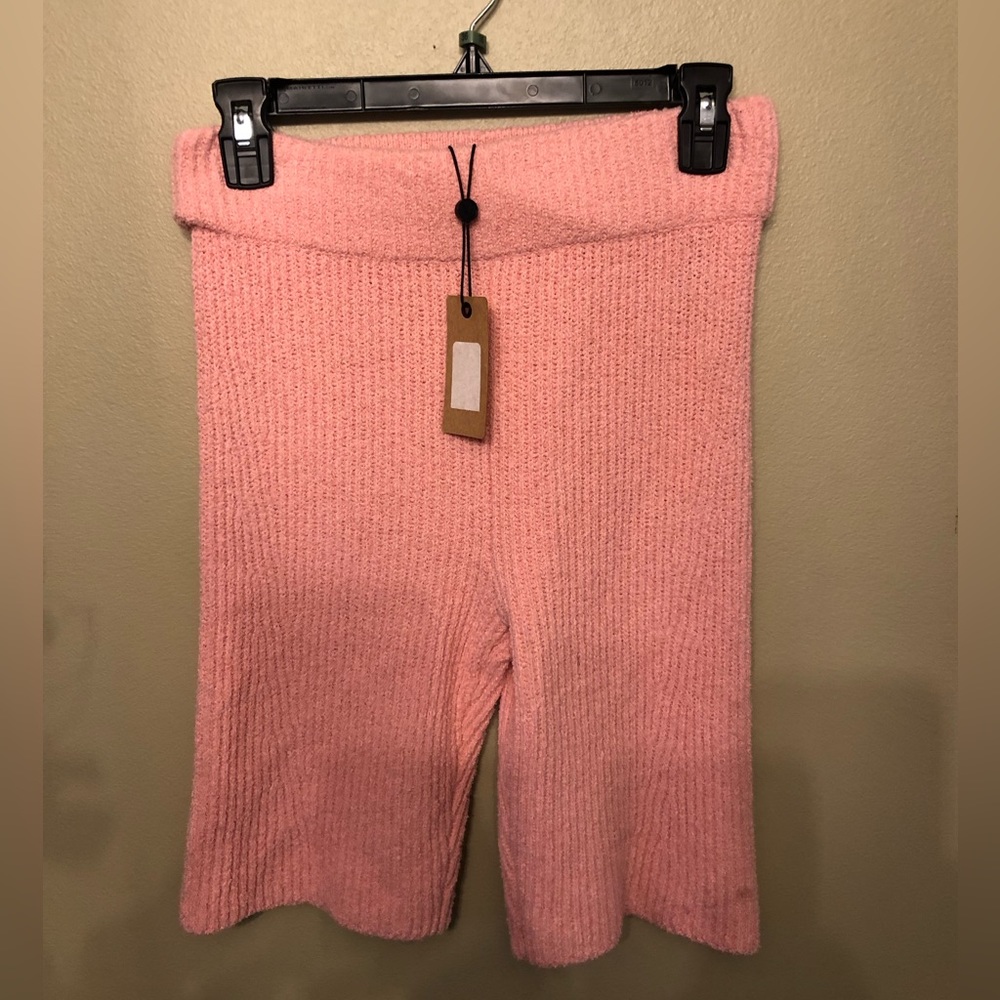 New rag & bone knit ribbed bike shorts